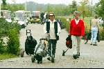 Apeldoorn 9 september 2003
Golftournooi van de ronnie tober foundation op golfbaan de scherpenberg
Bruni Heinke en Mevr Rost Onnes