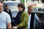Amsterdam 23 september 2003
Mick Jagger verlaat amstel hotel