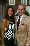 Amsterdam 1 september 2003
Modeshow monique collignon in hotel the grand
Touriya en Mike Dobbinga