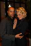 Amsterdam 15 september 2003
Modeshow ronald kolk in koepelkerk
Monique Sluyter met vriend