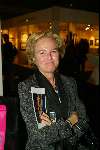 Amsterdam 6 december 2003
Opening van de antiek en kunstbeurs Pan in de Rai.
Nina Brink