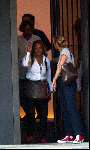 Amsterdam 21 september 2003
Patty Brard met haar vriend Bart Anokee
