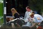 Amsterdam 27 september 2003
Paulette Schroder met broer en vriend
