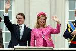 Den Haag16 september 2003
Prinsjes dag 2003. 
Prins Constantijn  en Prinses Maxima