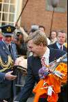 Den Haag 9 december 2003
Prins Willem Alexander aangeven Prinses Catharina Amalia Beatrix Carmen Victoria .