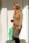 Amsterdam 3 september 2003
Prinses Carolina winkelen op pc hooftstraat