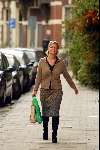 Amsterdam 3 september 2003
Prinses Carolina winkelen op pc hooftstraat
