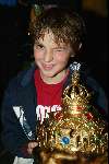 Amsterdam 9 december 2003
Premiere Pietje Bell in City theater.
Quinten Schram