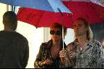 Amsterdam 11 september 2003
Chazia Morali winkelen op pc hooftstraat met raoul heertje
