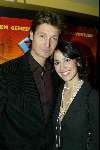 Amsterdam 9 december 2003
Premiere Pietje Bell in City theater.
Rick Engelkes met vrouw