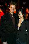 Amsterdam 9 december 2003
Premiere Pietje Bell in City theater.
Rick Engelkes met vrouw