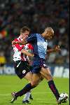 Eindhoven 25 september 2002
PSV-Arsenal 0-4
Thierry Henry en Andre Ooijer