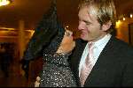 Scheveningen 8 december 2003
Feestje Holland Casino in circustheater.
Vivian Boelen met Christian Looman