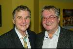 Amsterdam 9 december 2003
Premiere Pietje Bell in City theater.
Willem Nijholt met vriend