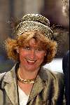 Den Haag 16 september 2003
Prinsjesdag 2003 .ministers en staatsecretarissen met hoedjes
Thom de Graaf z\'n vrouw