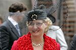 Den Haag 21 september 2004
Agnes v Ardenne met hoed bij Prinsjesdag
