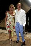 Monaco 10 september 2004
Modeshow Monique Collignon in Grimaldi. 
Andre Pool met vrouw