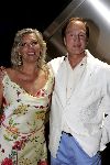Monaco 10 september 2004
Modeshow Monique Collignon in Grimaldi. 
Andre Pool met vrouw