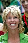 Drunen 13 september 2004
Anky v Grunsven wordt geridderd tot Barones van Land v Ooit. 
Anky zwanger