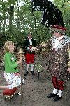 Drunen 13 september 2004
Anky v Grunsven wordt geridderd tot Barones van Land v Ooit. 
Anky zwanger