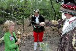 Drunen 13 september 2004
Anky v Grunsven wordt geridderd tot Barones van Land v Ooit. 
Anky zwanger