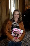 Amsterdam 22 september 2004
Presentatie  Pink Ribbon. Babette v Veen