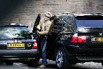 Amsterdam 17 september 2004
Bastiaan Ragas met zijn nieuwe BMW X5