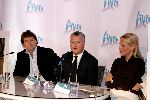 Hilversum 30 september 2004
Persconferentie Bram Moszkowicz met Reinout Oerlemans ivm nieuw programma