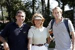 Lieren 6 september 2004
Golftournooi Ronnie Tober op de scherpenberg.
Aristakis met Bruni Heinke en Richard Witschge