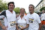 Zaandam 19 september 2004
Dam tot Dam Loop. 
Caroline Tensen met Peter Gallas