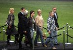 Amsterdam 27 september 2004
Afscheid Andre Hazes in de Amsterdam Arena
Caroline Tensen met Frank Wisse en Danny Blind