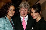 Amsterdam 26 september 2004
Modeswow Ronald Kolk in koepelkerk. 
Willibrord Frequin met vriendin Suzanne en Chimene v Oosterhout