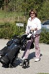 Lieren 6 september 2004
Golftournooi Ronnie Tober op de scherpenberg.
Aristakis en Christine Kroonenberg