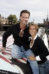 Amsterdam 17 september 2004
Danny de Munk presentatie nieuwe show. 
Danny de Munk  met vrouw Jenny