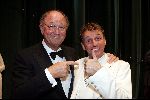 Rotterdam 19 september 2004
Premiere Crazy for You in het nieuwe Luxor.
Joop v d Ende en Dick Cohen