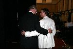 Rotterdam 19 september 2004
Premiere Crazy for You in het nieuwe Luxor.
Joop v d Ende en Dick Cohen
Peter Smulders bv
