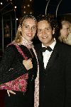 Hilversum 30 september 2004
Uitreiking Gouden beelden in studio 21
Dirk Zeelenberg met vriendin