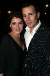Utrecht 24 september 2004
Premiere Alice in glamourland.
Edgar Wurfbain met Vivienne v Assem