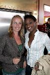 Amsterdam 21 september 2004
Presentatie boek Sylvana Simons.
Edsilia Rombley en Patty Somer