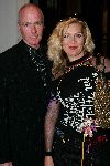 Amsterdam 6 september 2004
Modeshow Frans Molenaar in het Amstel Hotel.
Ferdi Bolland met vrouw