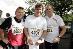 Zaandam 19 september 2004
Dam tot Dam Loop. 
Rene Froger met Frank Schmitt en zwager