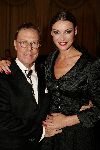 Amsterdam 6 september 2004
Modeshow Frans Molenaar in het Amstel Hotel.
Frans met Irene v d Laar.