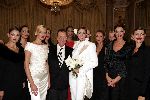 Amsterdam 6 september 2004
Modeshow Frans Molenaar in het Amstel Hotel.
Frans met de modellen