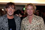 Utrecht 24 september 2004
Premiere Alice in glamourland
Gerard Joling met Wino ontzigt
