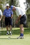 Eemnes 1 augustus 2004
Golfen voor een goed doel op  golfclub de Goyer.
Freek de Jonge met op achtergrond Gerard ten Velden