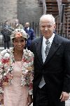 Den Haag 21 september 2004
Gerrit Zalm met vrouw met hoed bij Prinsjesdag