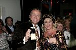 Amsterdam 21 september 2004
Presentatie wijnen Gordon in hotel Blakes.
Gordon met Karin Bloemen en wijn