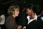 Scheveningen 13 september 2004
Premiere Cool in pathe scheveningen.
Ayaan Hirsi Ali met Hedy d Ancona