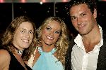 Monaco 10 september 2004
Modeshow Monique Collignon in Grimaldi. 
Inge de Bruijn met ex vriend en zijn zwangere vriendin
