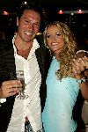 Monaco 10 september 2004
Modeshow Monique Collignon in Grimaldi. 
Inge de Bruijn met ex vriend